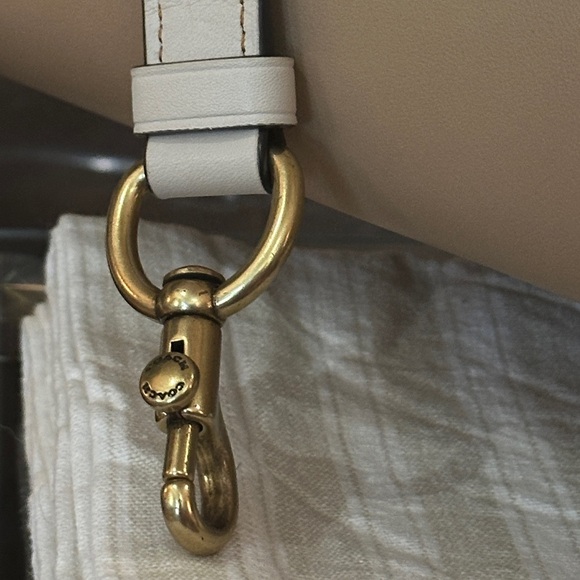 COACH 1941 Mason Carryall Colorblock Satchel in Beechwood w/Snakeskin Detail - Picture 3 of 16